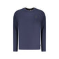U.S. Grand T-Shirt Uomo Nera Maniche Lunghe Girocollo Ricamo Logo Nero - foto prodotto