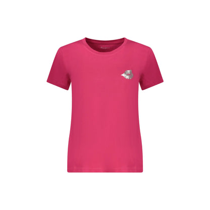 Pepe Jeans T-Shirt Maniche Corte Donna Rossa Stampa Logo Rosso - foto prodotto