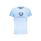 Gian Marco Venturi T-Shirt Maniche Corte Uomo Azzurra Stampa Azzurro - foto prodotto