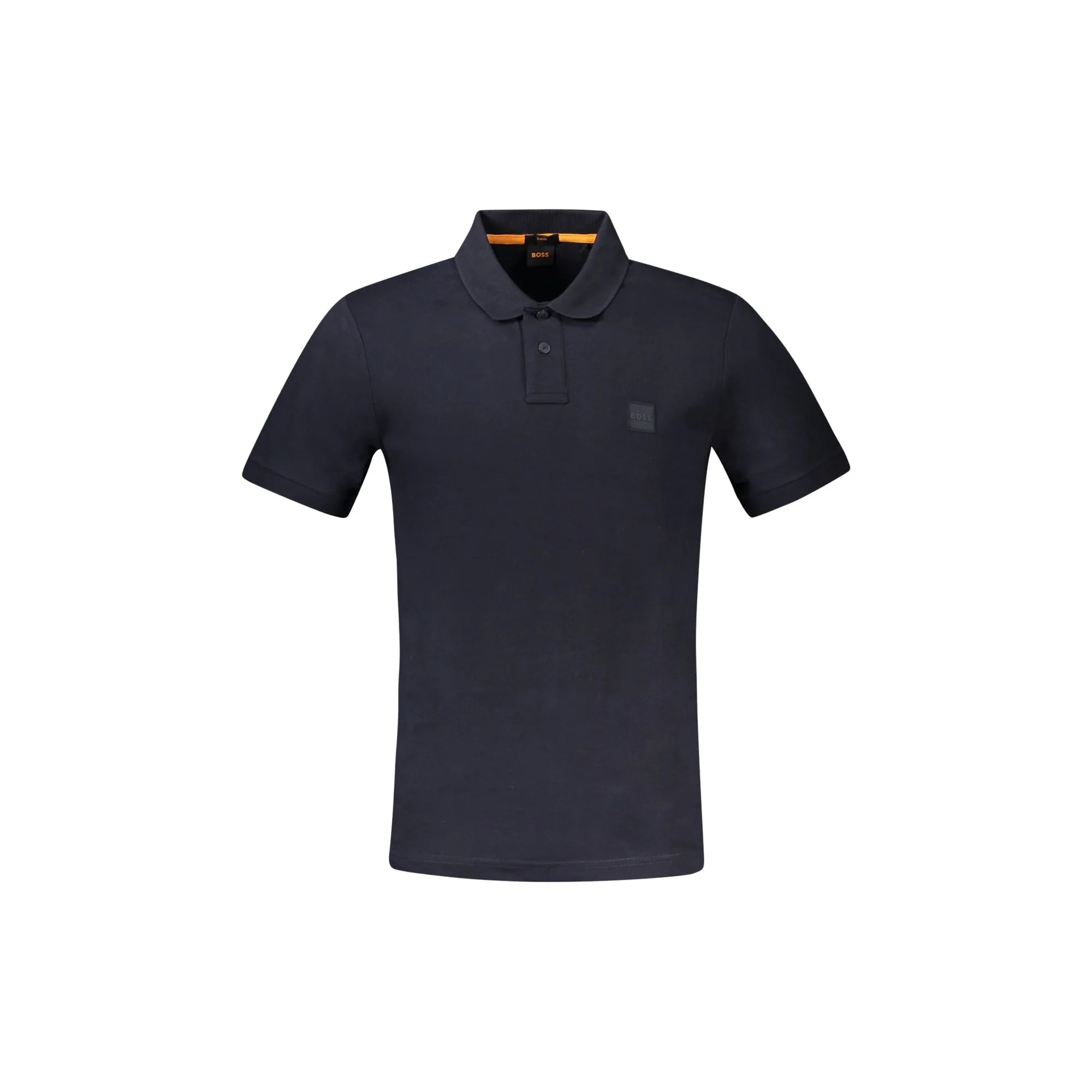 HUGO BOSS POLO MANICHE CORTE UOMO BLU