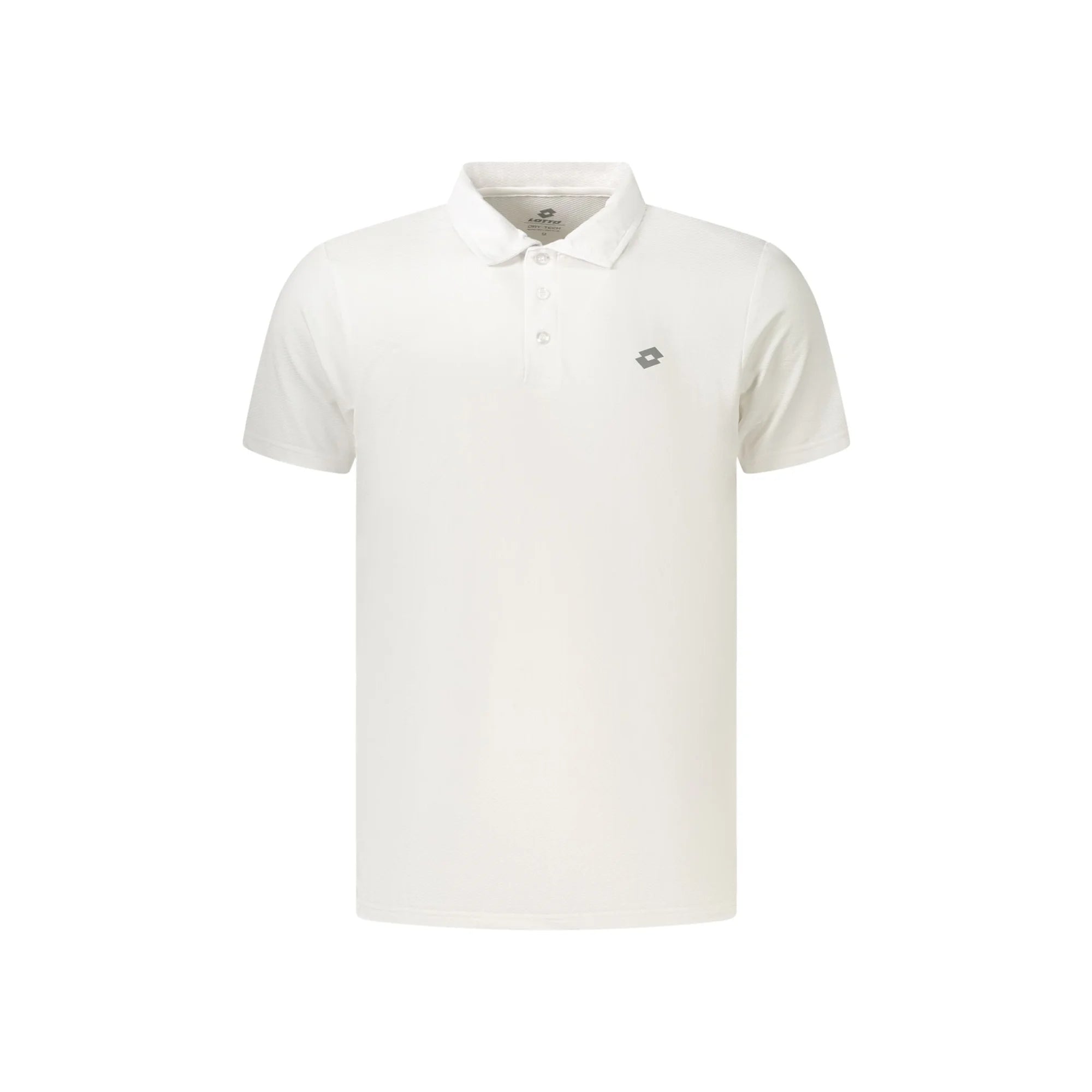 LOTTO POLO MANICHE CORTE UOMO BIANCO