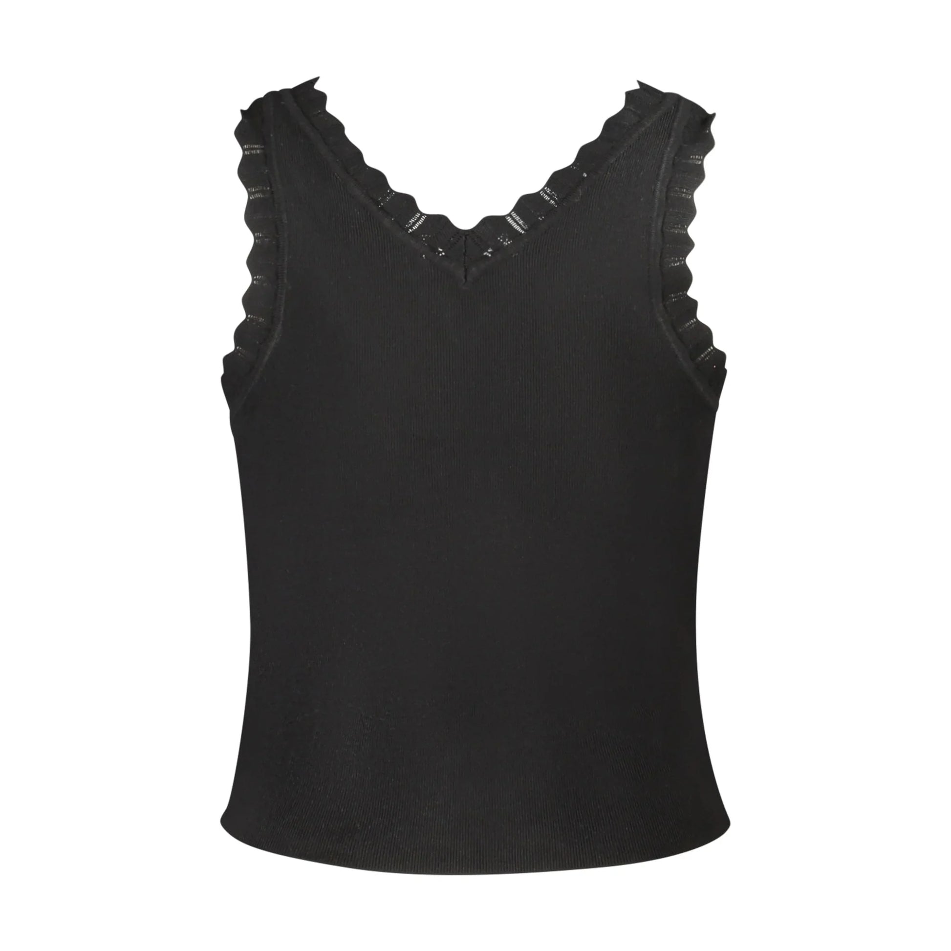 Guess Jeans Canotta Donna Nera Strass Camicie nero - vista 2