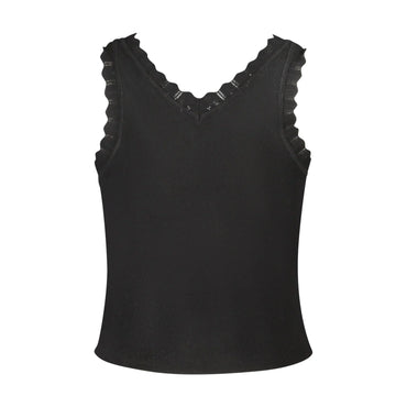 Guess Jeans Canotta Donna Nera Strass Camicie nero - vista 2