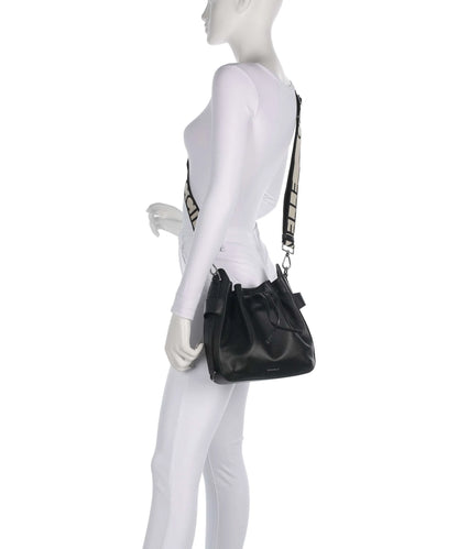coccinelle gretel ribbon bucket bag e1u6c230101 001 - immagine 3