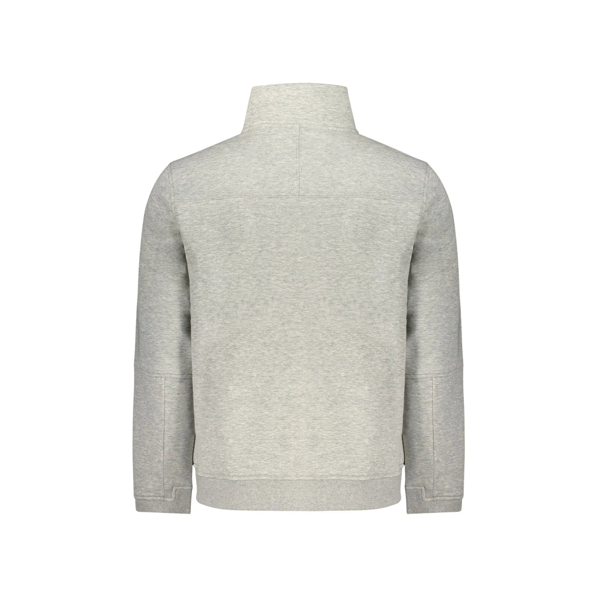 K-WAY FELPA CON ZIP UOMO GRIGIO