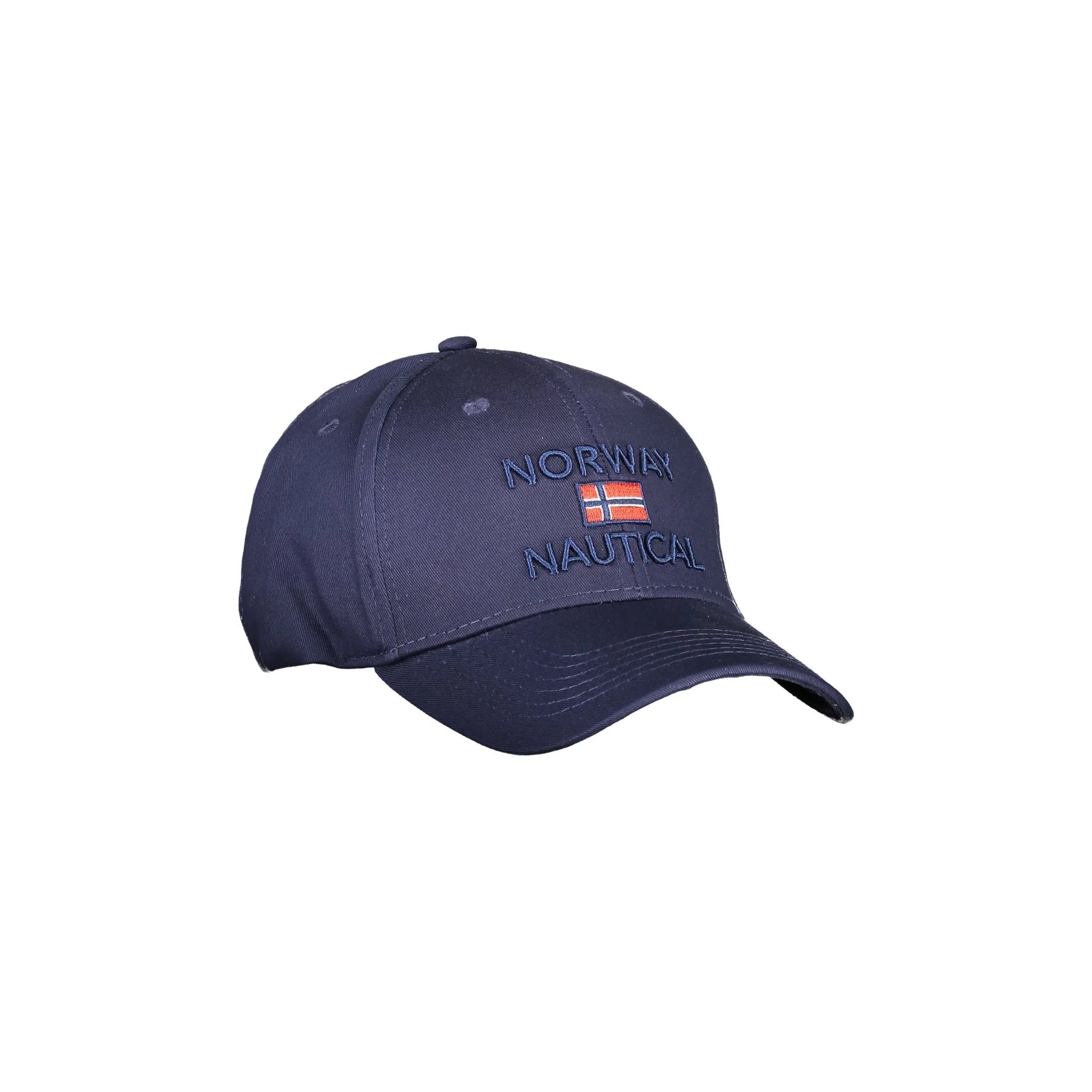 NORWAY 1963 Cappello Uomo Blu con Visiera e Logo Ricamato Cappelli - vista 2