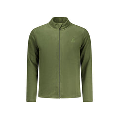 U.S. Grand hanorac Bărbați Verde Fermoar Pile Broderie Logo