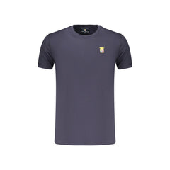 Marina Militare T-Shirt Kratki Rokavi Moški Modra Vezenje