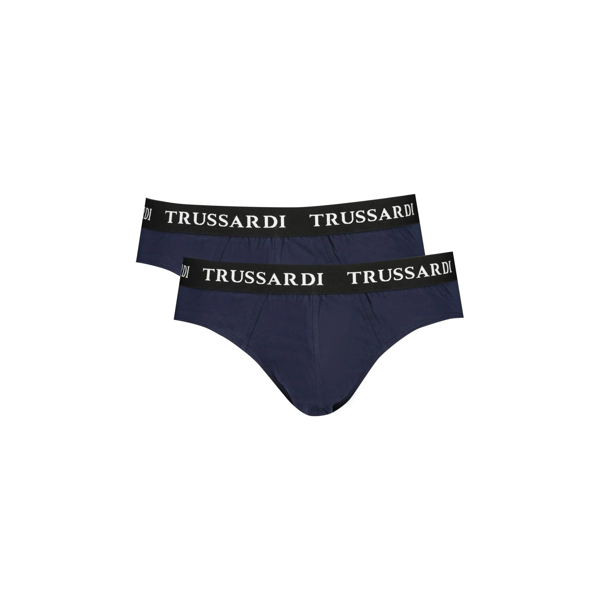 Trussardi Slip Uomo Blu Stampa Logo Intimo - foto prodotto