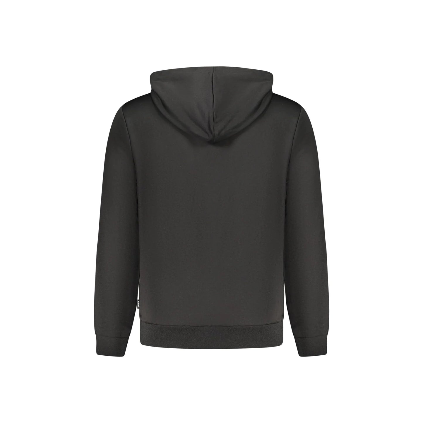 Fila Felpa Uomo Nera Cappuccio Garzata Regular Fit Logo Felpe nero - vista 2