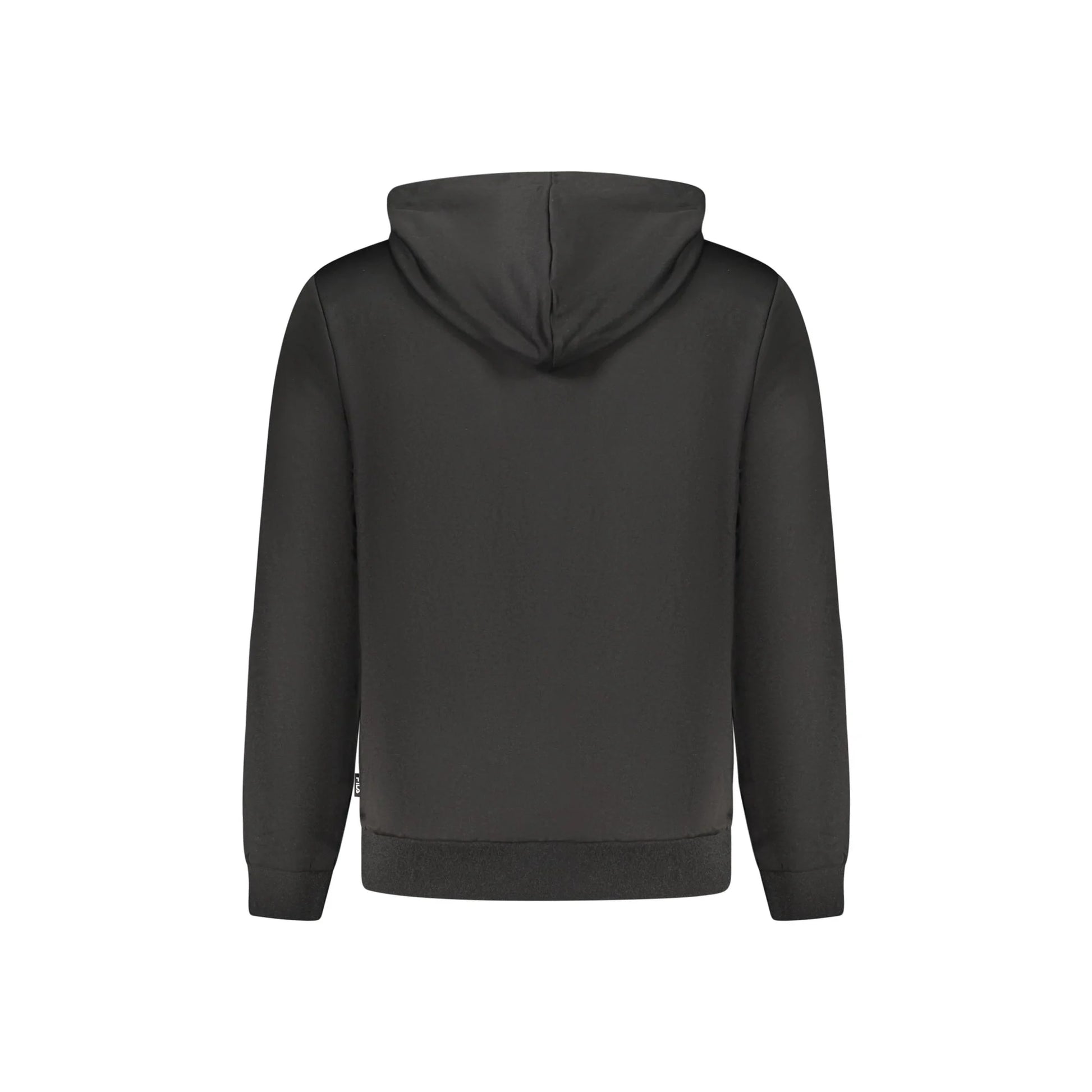 Fila Felpa Uomo Nera Cappuccio Garzata Regular Fit Logo Felpe nero - vista 2
