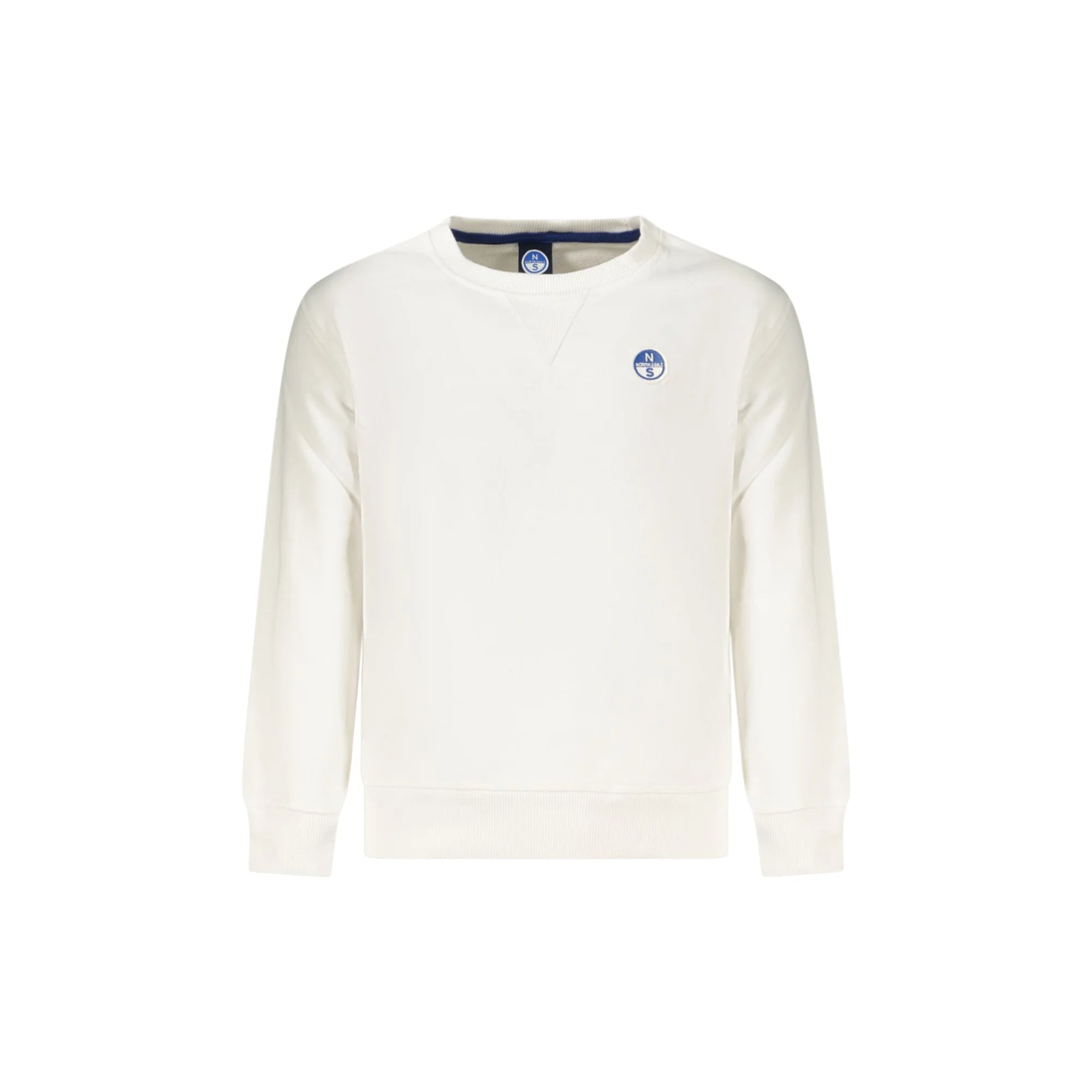 NORTH SAILS FELPA SENZA ZIP BAMBINO BIANCO
