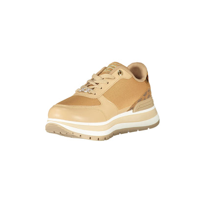 LAURA BIAGIOTTI Sneakers Donna Marroni con Lacci e Logo - vista 3