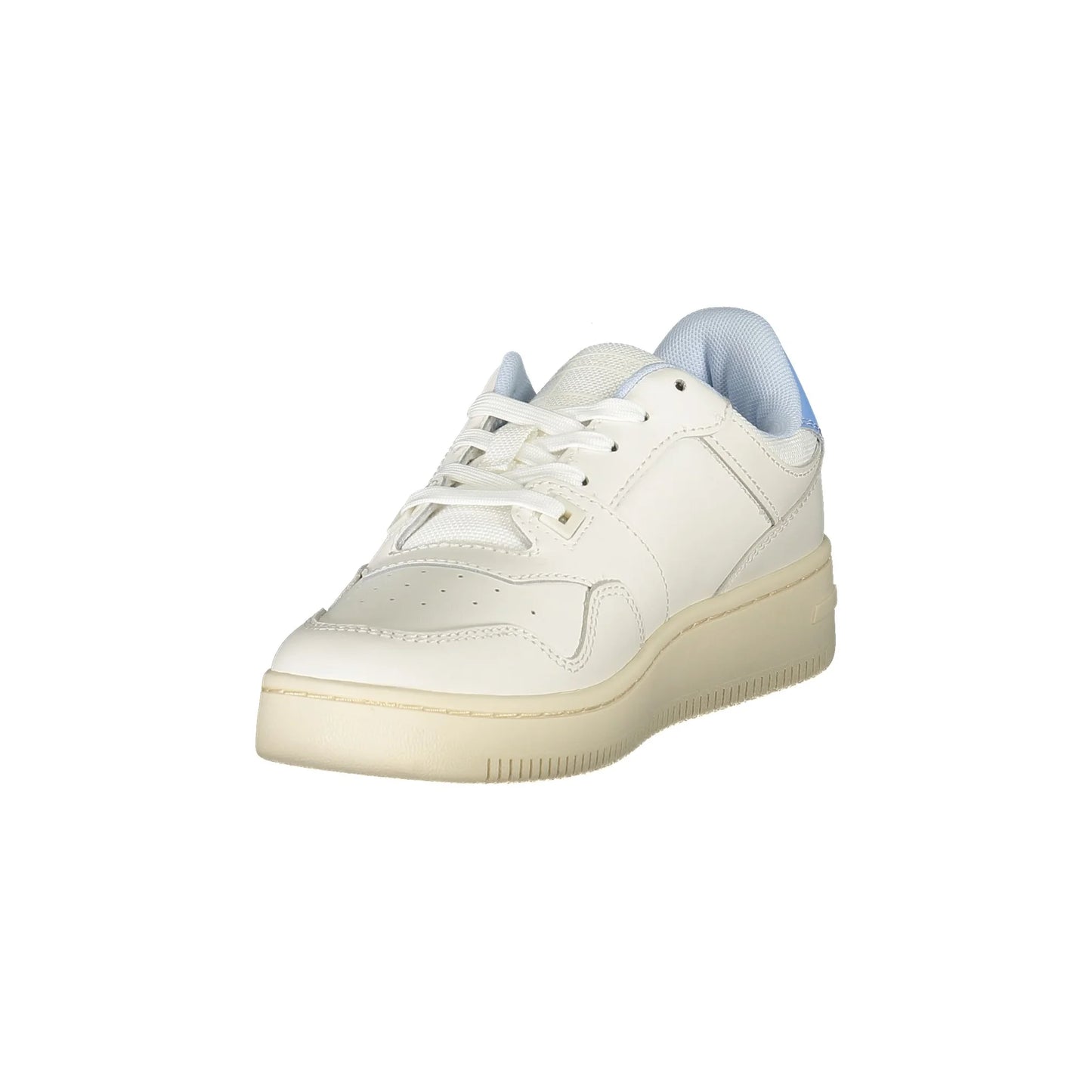 TOMMY HILFIGER Scarpe Sneakers Donna Bianche con Dettagli a Contrasto bianco - vista 3