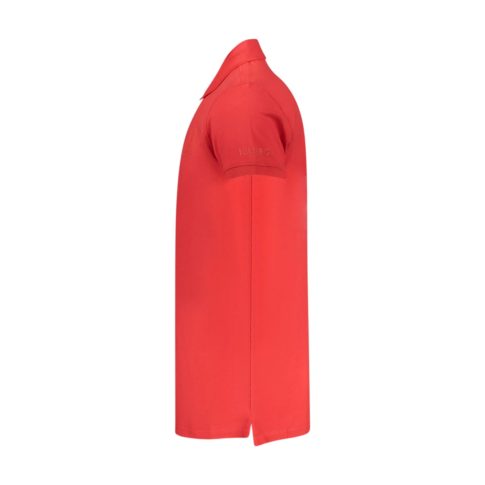 ICEBERG POLO MANICHE CORTE UOMO ROSSO