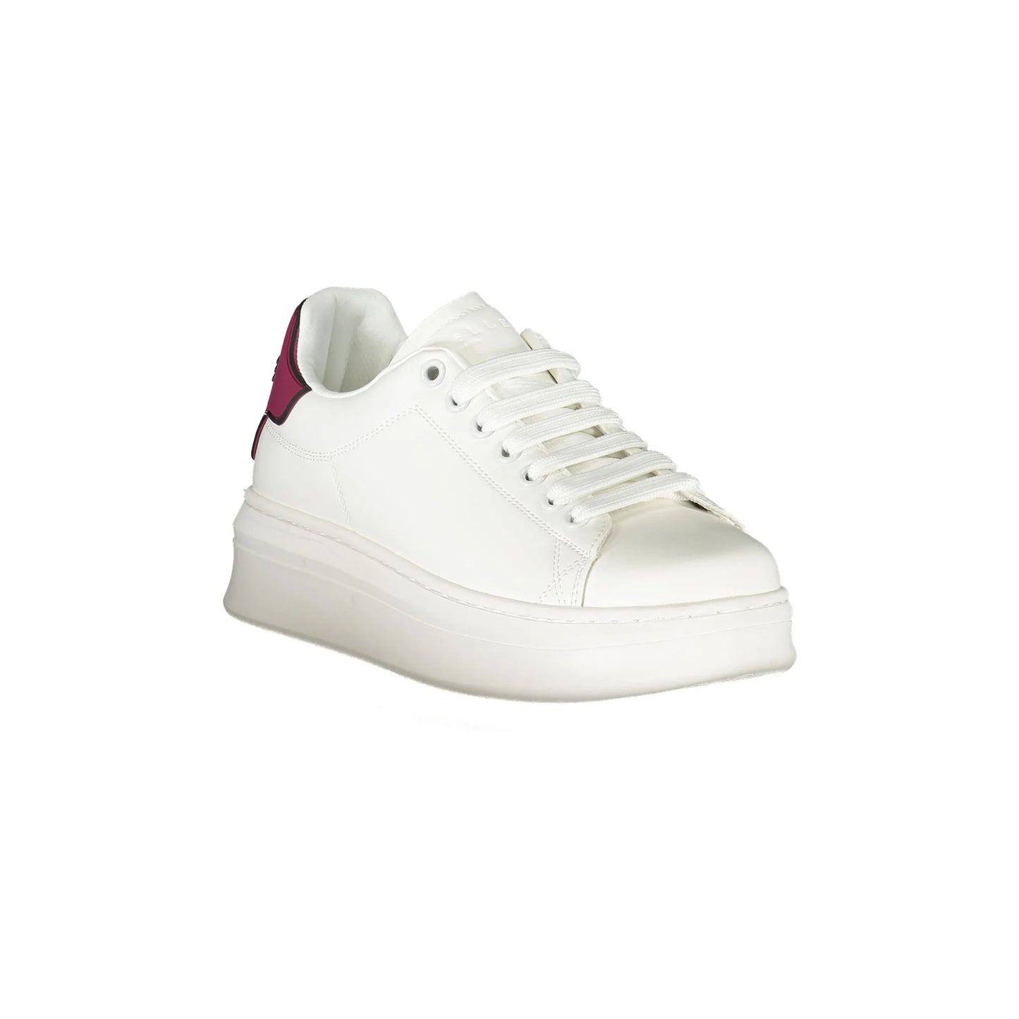 GAELLE PARIS Scarpe Sneakers Donna Rosse con Dettagli a Contrasto rosso - vista 2