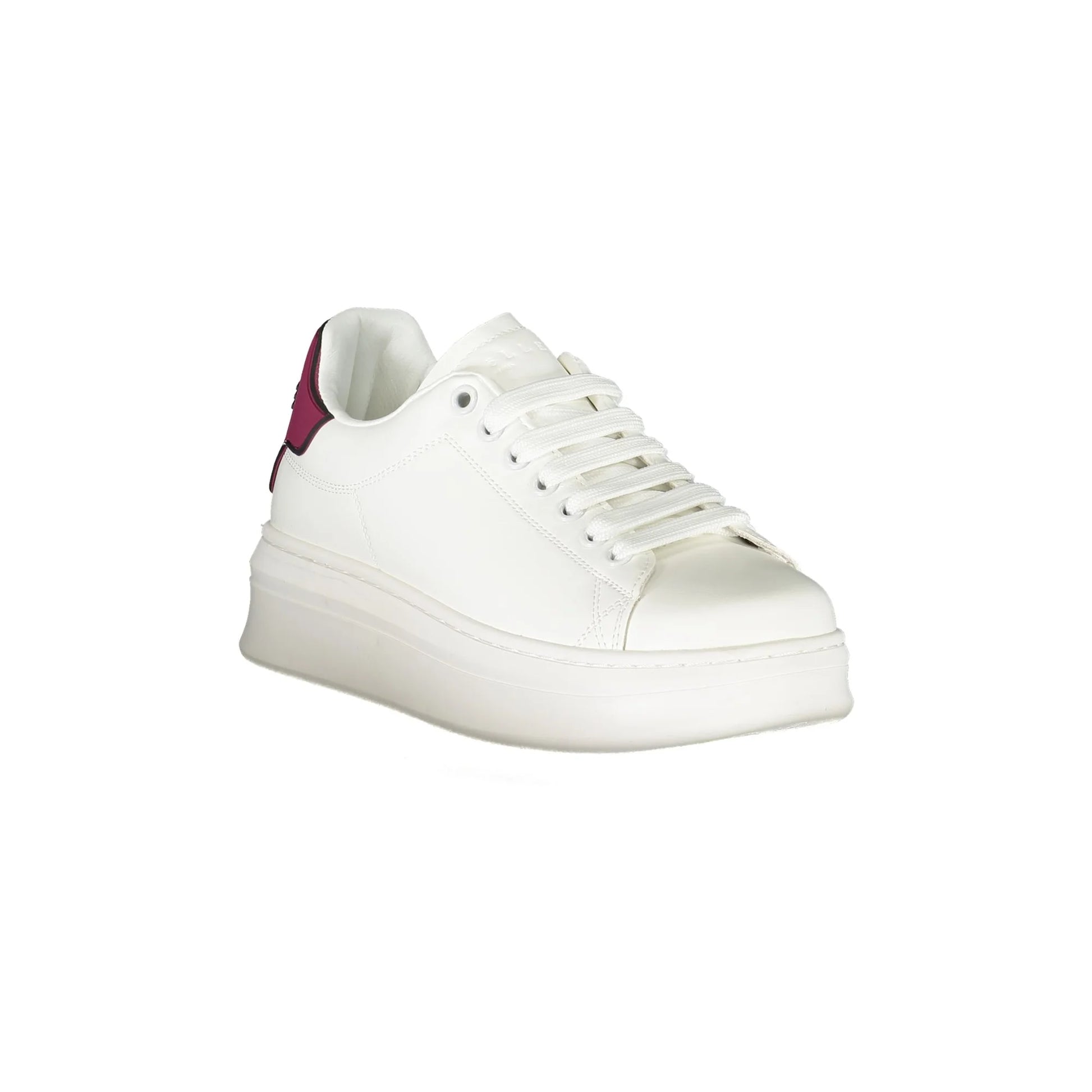 GAELLE PARIS Scarpe Sneakers Donna Rosse con Dettagli a Contrasto rosso - vista 2