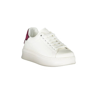GAELLE PARIS Scarpe Sneakers Donna Rosse con Dettagli a Contrasto rosso - vista 2