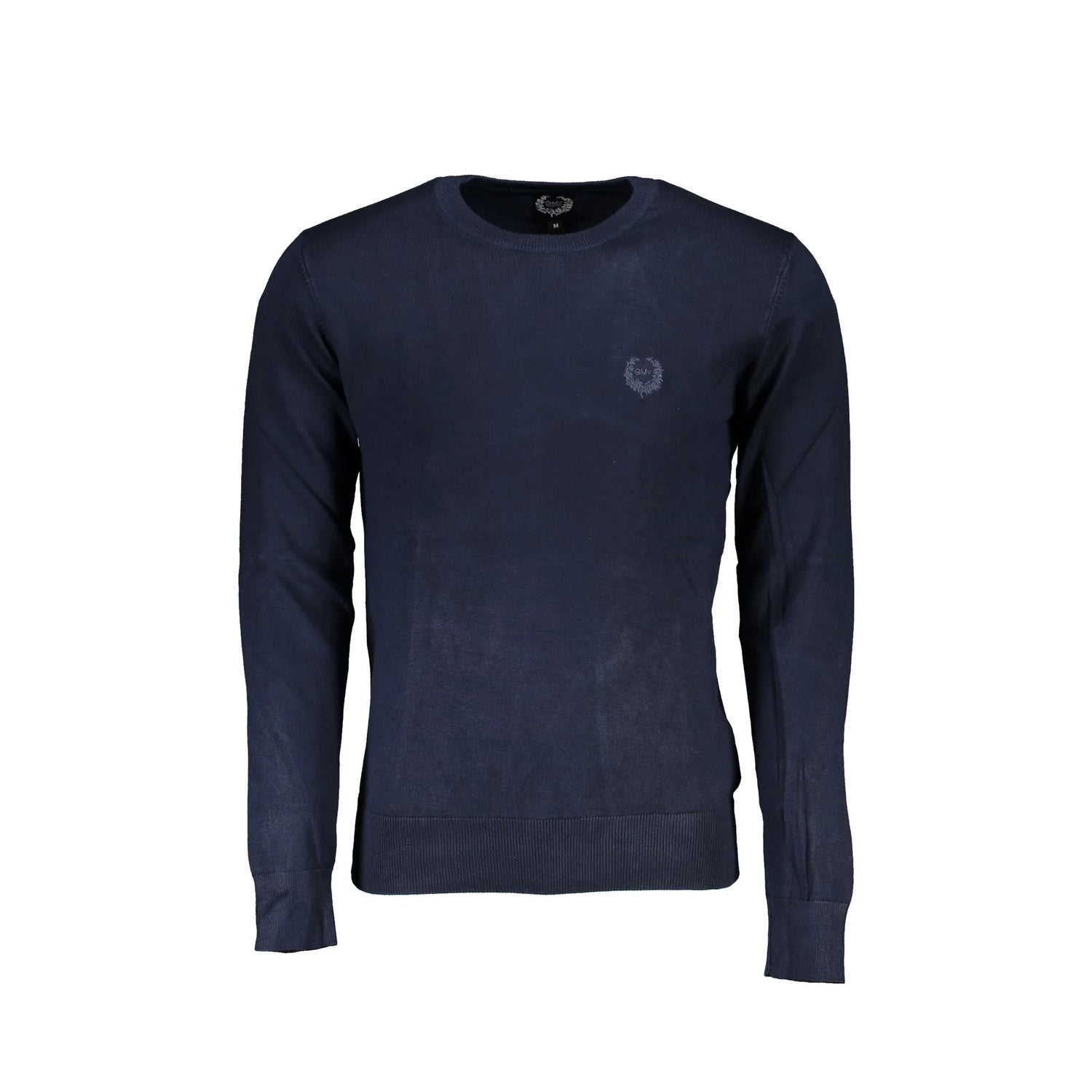 Gian Marco Venturi Maglia Uomo Blu Girocollo Maniche Lunghe Logo Maglie - foto prodotto
