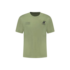 U.S. Grand T-Shirt Μανίκια Κοντά Ανδρικό Πράσινο Εκτύπωση