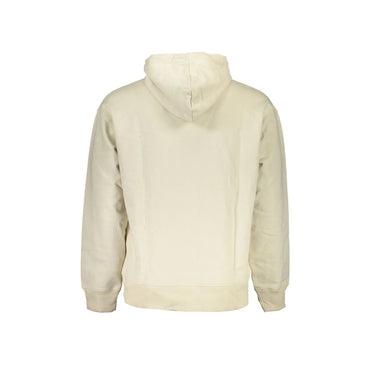 Calvin Klein Felpa Maniche Lunghe Uomo Beige Logo Felpe - vista 2