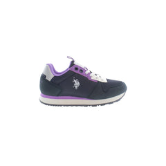 U.S. Polo Best Price Sneakers Girl Purple Contrast Details