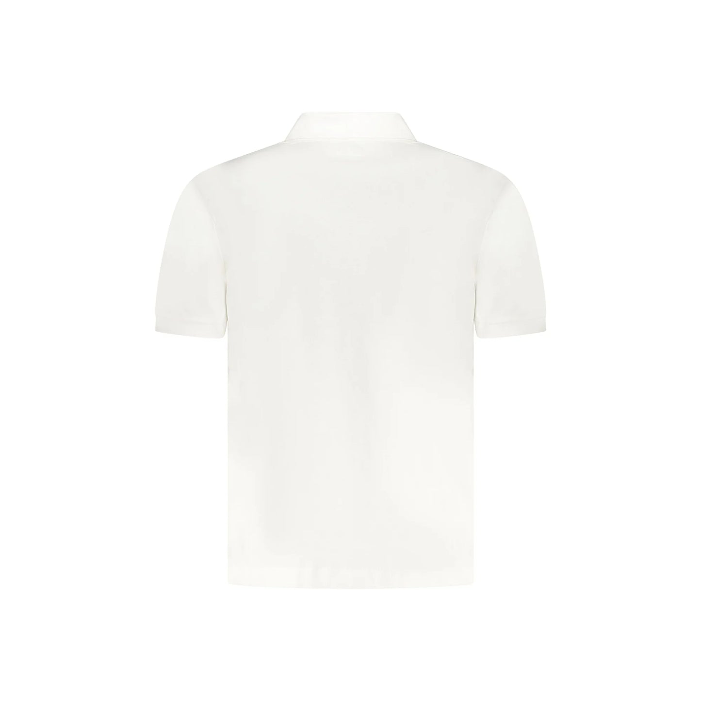 Guess Jeans Polo Maniche Corte Uomo Bianca Ricamo bianco - vista 2