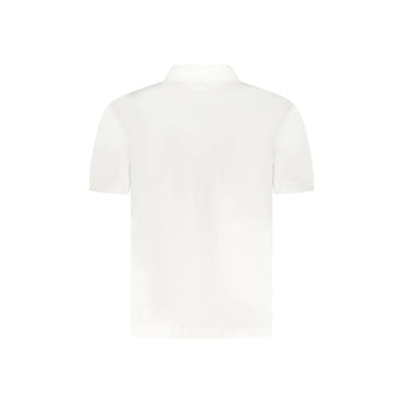 Guess Jeans Polo Maniche Corte Uomo Bianca Ricamo bianco - vista 2