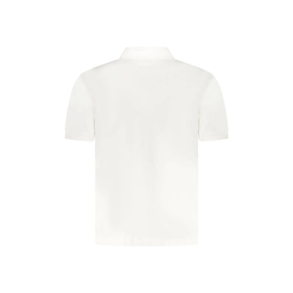 Guess Jeans Polo Maniche Corte Uomo Bianca Ricamo bianco - vista 2