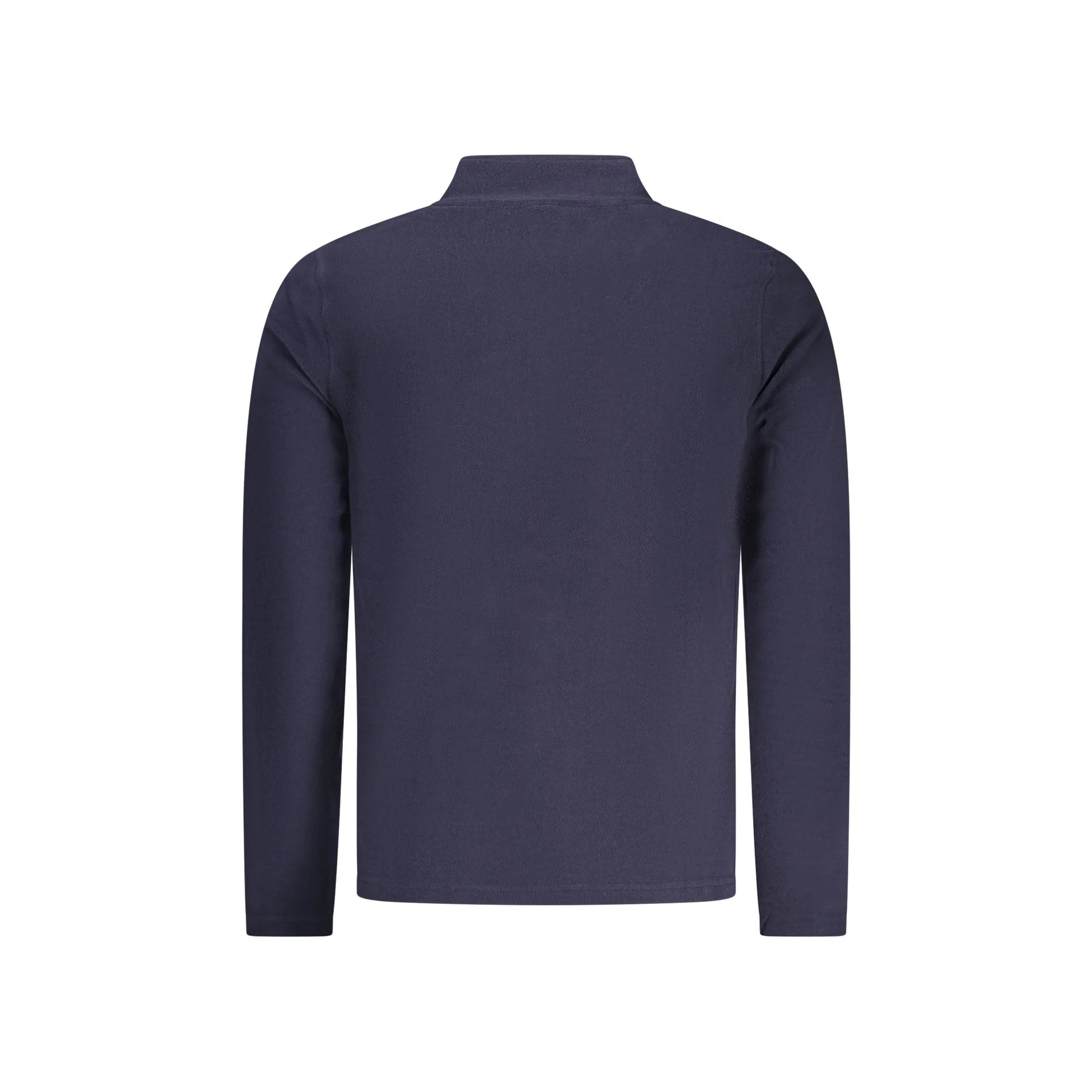 U.S. Grand Felpa Uomo Blu con Mezza Zip Pile Ricamo Logo Felpe - vista 2