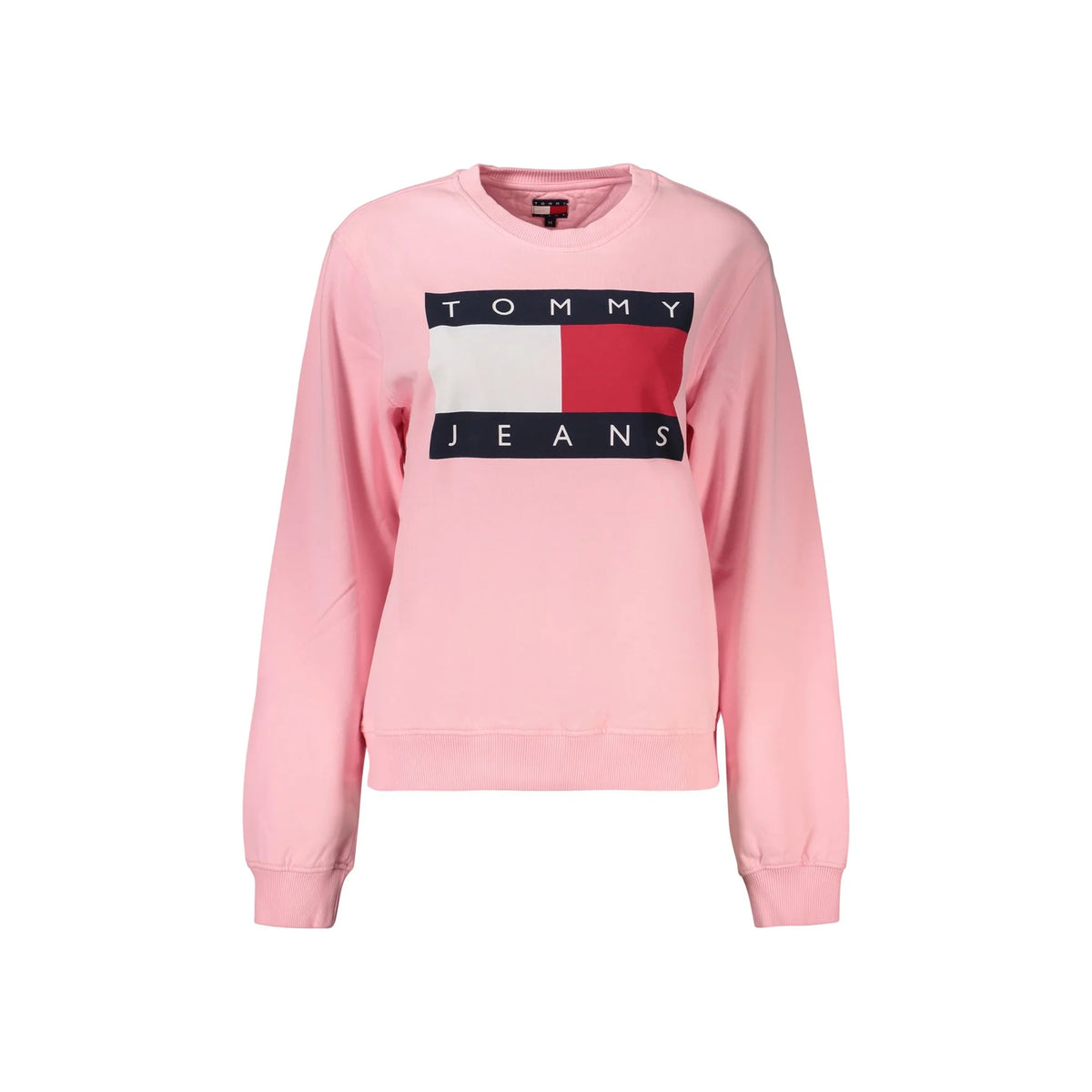TOMMY HILFIGER FELPA SENZA ZIP DONNA ROSA