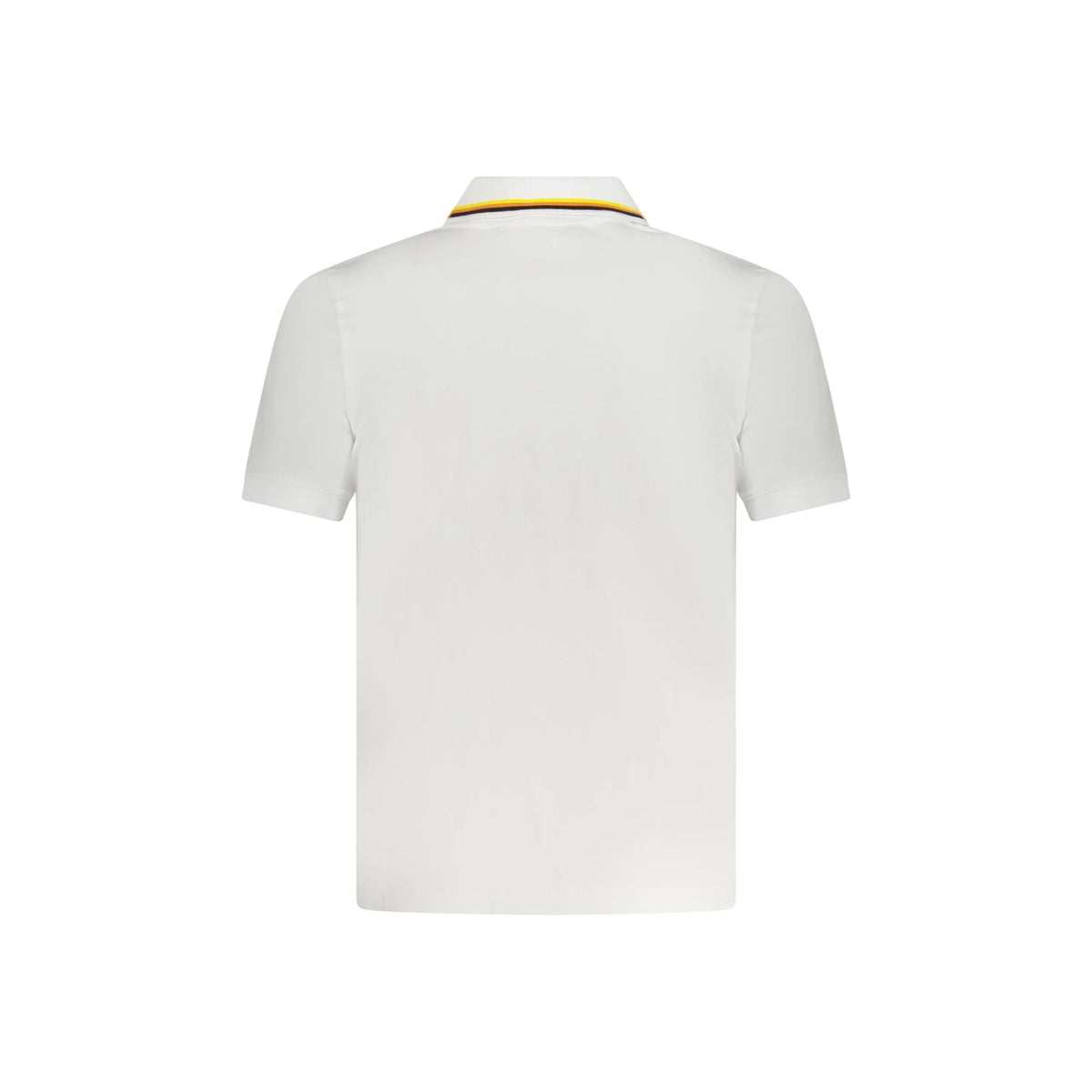 K-WAY POLO MANICHE CORTE UOMO BIANCO
