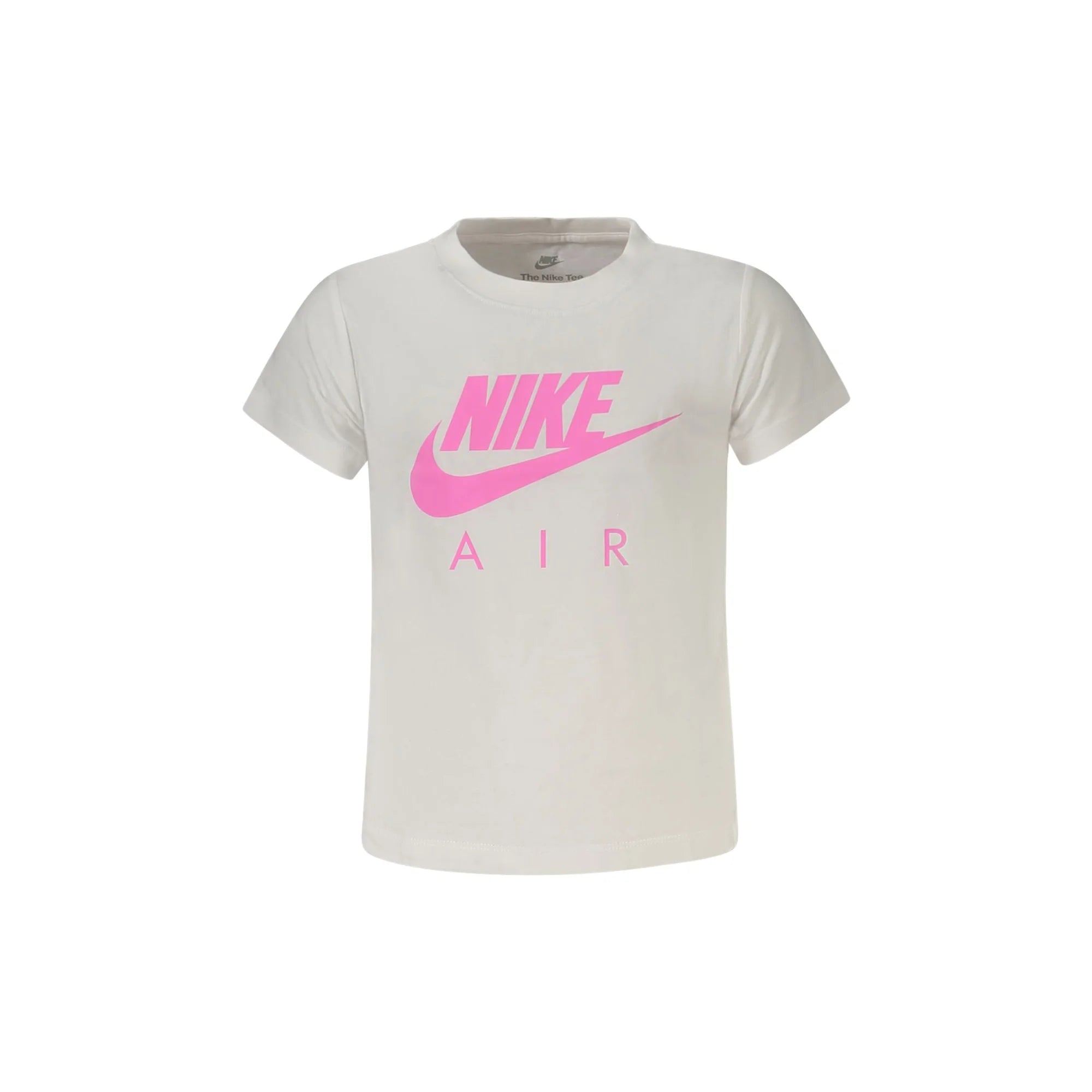 NIKE T-SHIRT MANICHE CORTE BAMBINA BIANCO