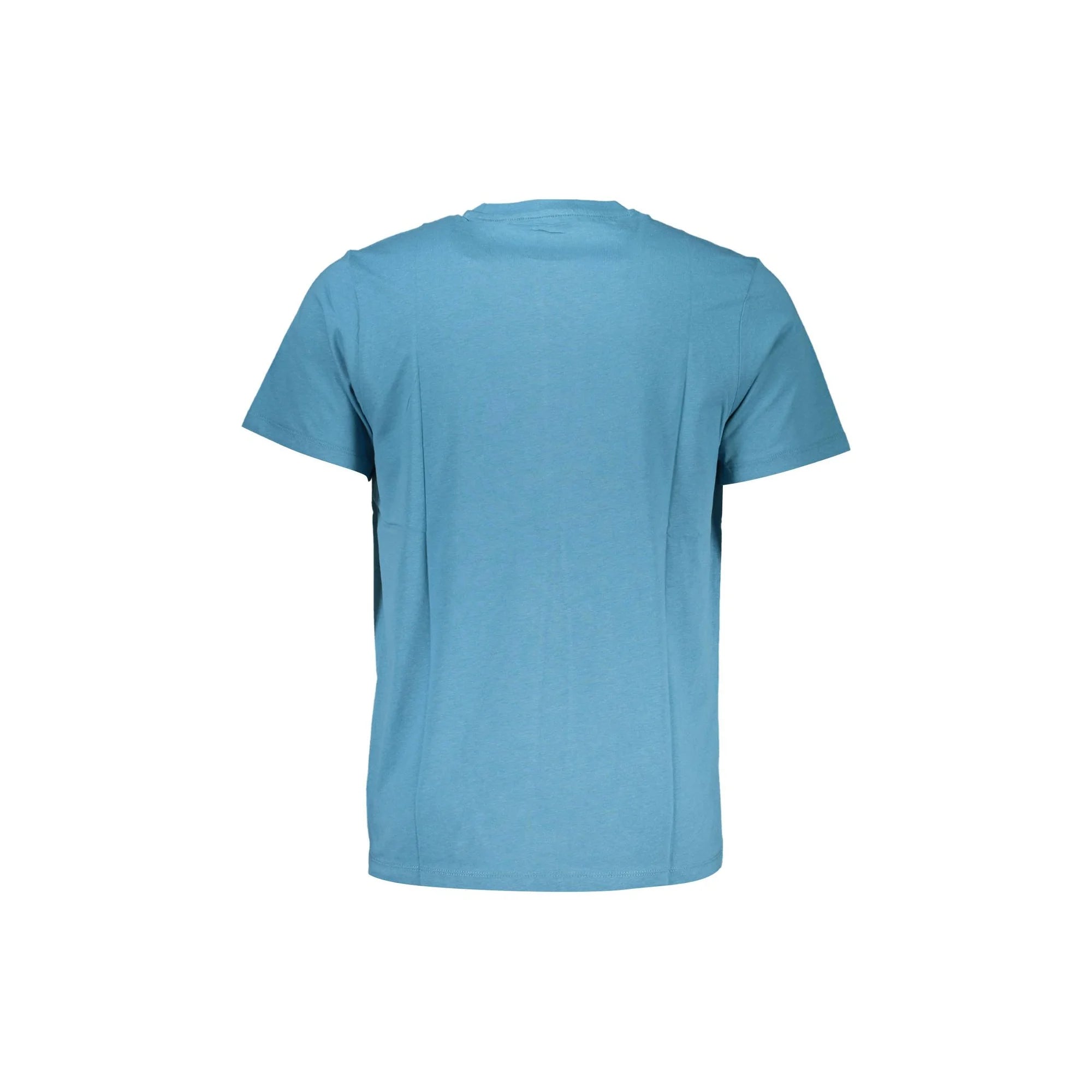 Gian Marco Venturi T-Shirt Maniche Corte Uomo Blu Stampa Logo - vista 2