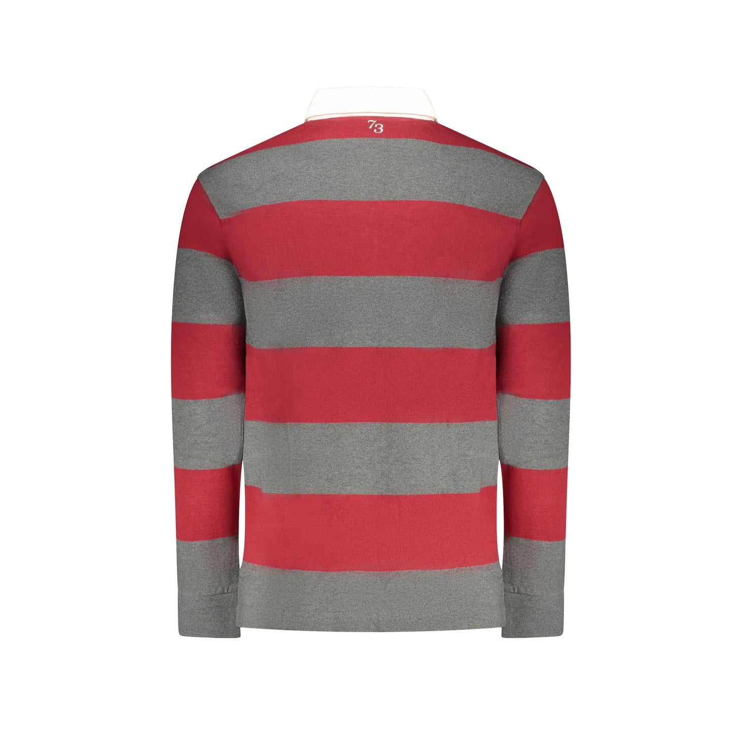 Pepe Jeans Polo Maniche Lunghe Uomo Rossa Ricamo rosso - vista 2