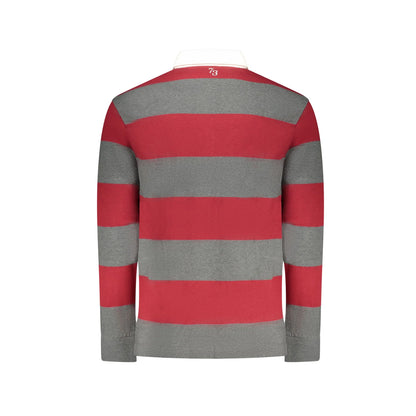 Pepe Jeans Polo Maniche Lunghe Uomo Rossa Ricamo rosso - vista 2