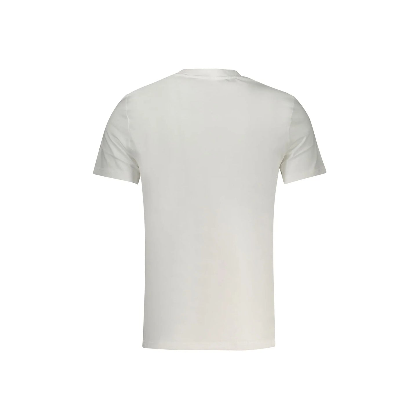 Guess Jeans T-Shirt Maniche Corte Uomo Bianca Stampa Logo bianco - vista 2