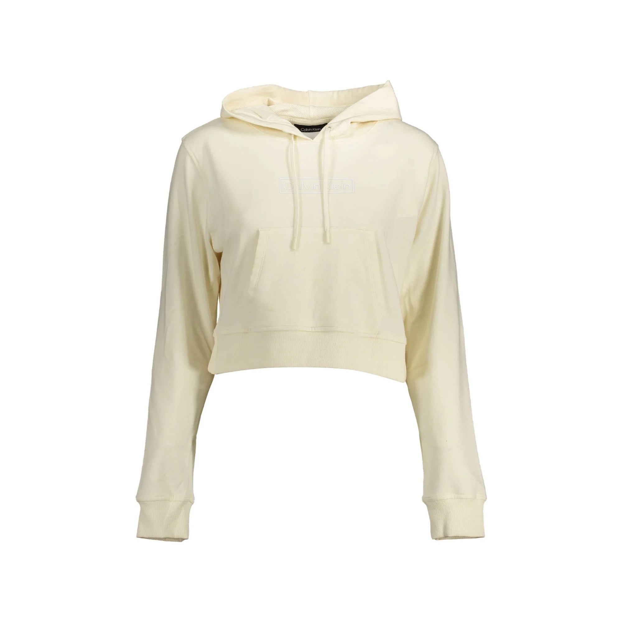 CALVIN KLEIN FELPA SENZA ZIP DONNA BIANCO