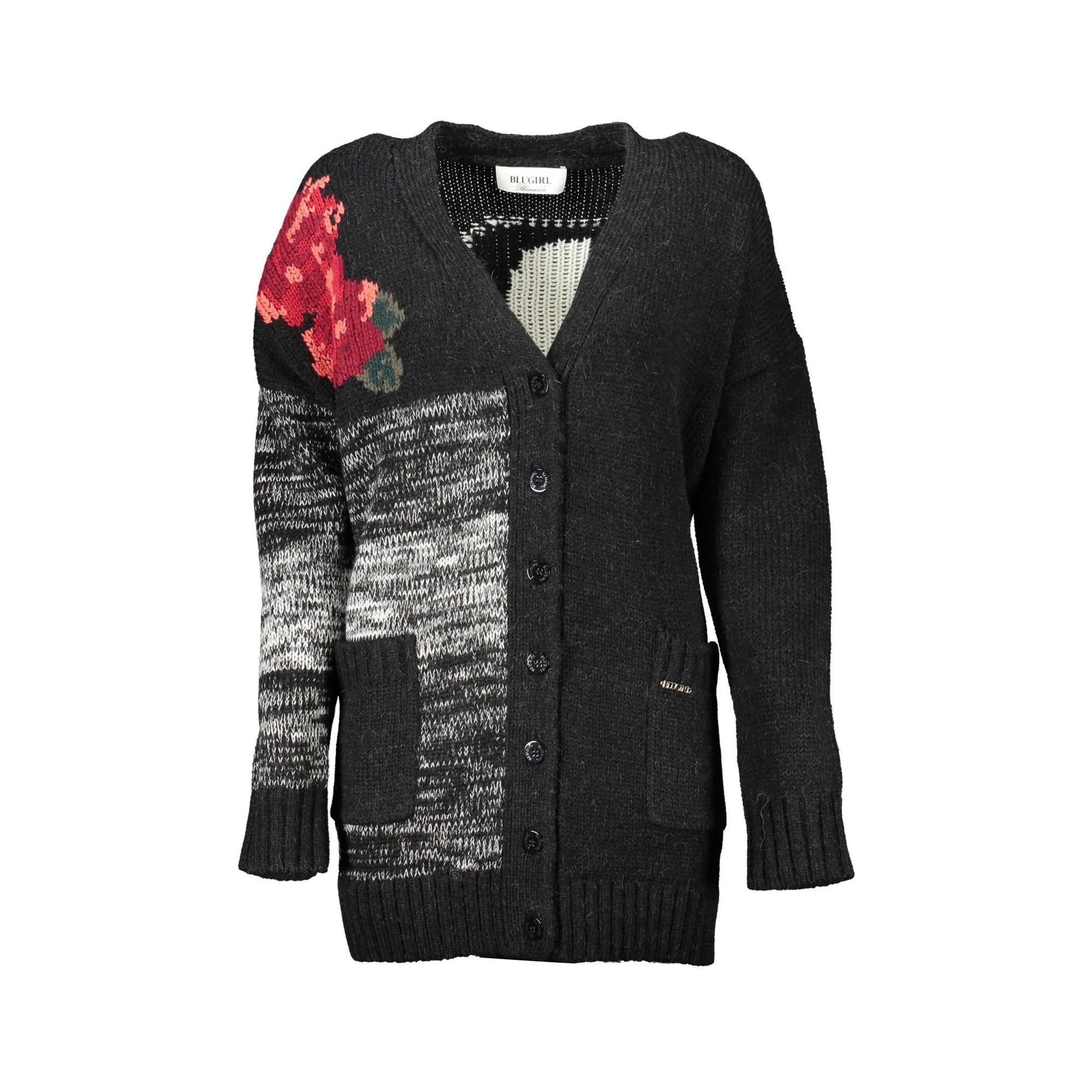 BLUGIRL CARDIGAN DONNA NERO