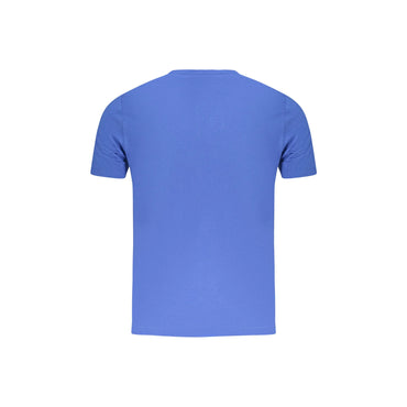 Norway 1963 T-Shirt Uomo Blu Maniche Corte Stampa Logo - vista 2