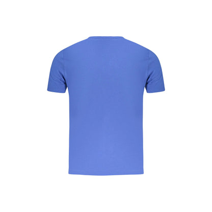 Norway 1963 T-Shirt Uomo Blu Maniche Corte Stampa Logo - vista 2