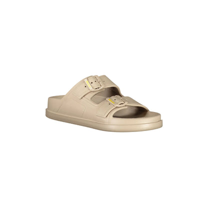 Blauer Ciabatte donna beige
