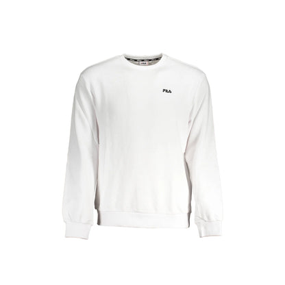 Fila Felpa Maniche Lunghe Uomo Bianca Ricamo Logo Felpe Bianco - foto prodotto