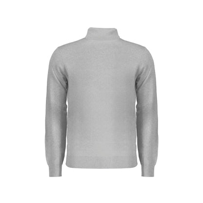 Norway 1963 Maglia Uomo Grigia Dolcevita con Ricamo e Logo Maglie grigio - vista 2