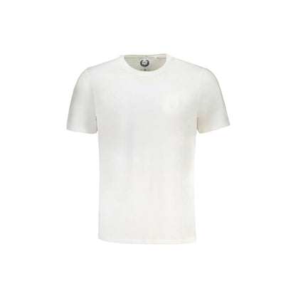 Gian Marco Venturi T-Shirt Maniche Corte Uomo Bianca Ricamo Bianco - foto prodotto