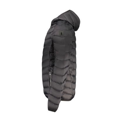 Marina Yachting Giubbotto Uomo Nero Cappuccio Zip Logo Giubbotti e Giacche - vista 3