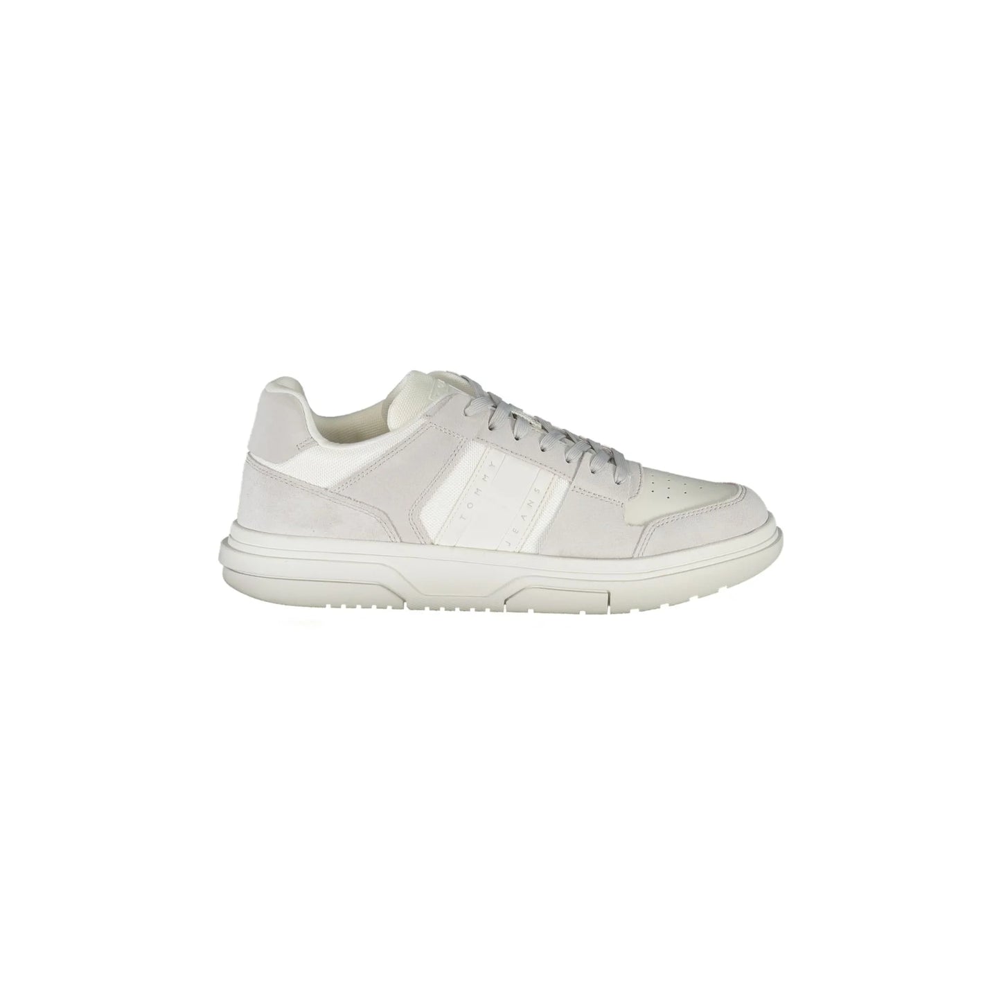 Tommy Hilfiger Sneakers Uomo Bianche Logo Bianco - foto prodotto