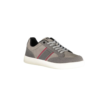 Gas Sneakers Uomo Grigie Lacci Plantare Removibile Logo grigio - vista 2