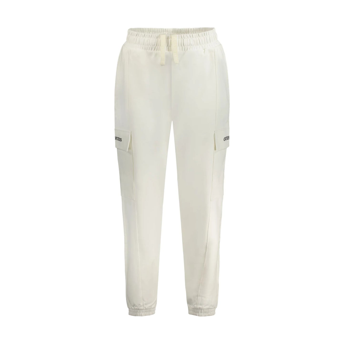 Guess Jeans Pantaloni Donna Bianco Logo - foto prodotto
