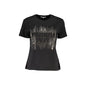 PATRIZIA PEPE T-SHIRT MANICHE CORTE DONNA NERO